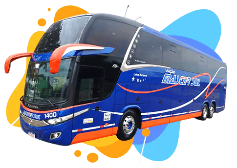 ônibus viação master sul transportes